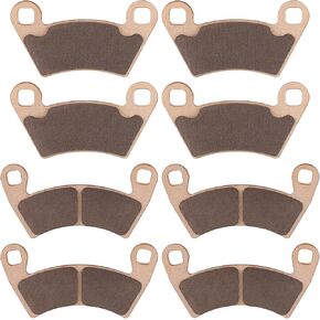 استبدال وسادات الفرامل لبولاريس رينجر XP 900، 2008-2013 بولاريس رينجر 500 700 800 2x4 4x4 2010-2015 رينجر EV 2014-2017 رينجر ديزل 4 مجموعات من وسادات الفرامل الأمامية والخلفية in Kuwait