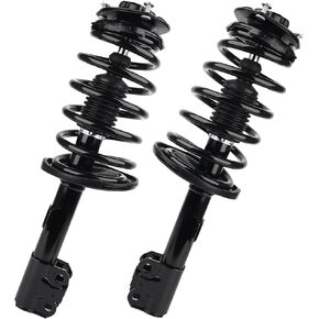 KUSATEC Front Pair Complete Struts Shock Absorber fit for 2005-2010 Toyota Sienna; 172364 172363 Left/Right Struts with Coil Spring Assemblies