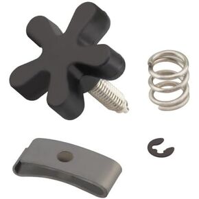 Throttle Thumb Tension Screw Kit Fit for Harley Davidson 1974-Later, Replace 56397-74C 56402-83A 56394-74 11155, with Circlip and Spring 1974-2017 Models