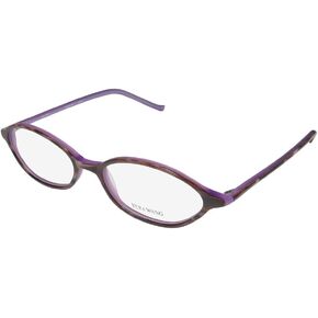Vera Wang V128 Womens/Ladies Cat Eye Full-rim Eyeglasses/Glasses (49-17-136, Horn Lilac)