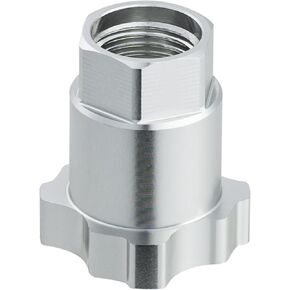 InoKraft Paint System Spray Gun Adapter M3/8 * 19, 3/8 inch Male 19 Thread BSP, Compatible with Devilbiss Startingline Full-Size HVLP Spray Guns, Sharpe Finex FX1000, FX2000, FX3000, Astro Euro Guns