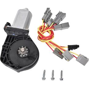 Power Window Lift Motor Replacement Compatible with 1965-1996 Ford F150 F250 F350 Aerostar Front Right Window Regulator Motor Replace Part # 742-251