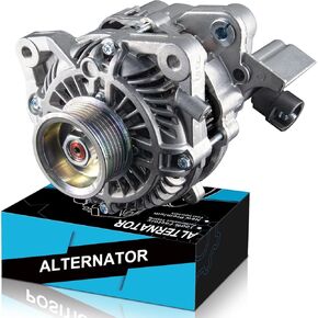 31100-RNA-A01 Stable Output Alternator for:-HONDA Civic 2006 2007 2008 2009 2010 2011 1.8L L4 Automotive Replacement Alternators Car Alternator 12V 80Amp Replace 11176N, 400-48050