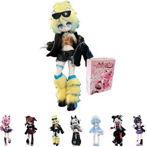 1/12 BJD Dolls Blind Box,Kawaii BJD Dolls Ten Thousand Escape Plan Series 1/12 Ball Jointed Doll Collectable Action Figure for Girls Birthday Party Gift Toys