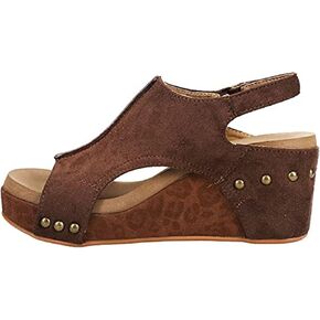 Corkys Footwear Womens WSL Buckle Wedge