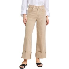 PAIGE Women's Sasha Ankle Wide Cuff Jeans