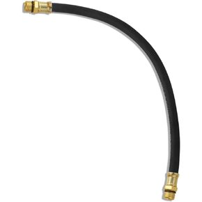 Tire Wheel Repair Tools- Tire Inflator Gun Stem Valve Cap Brass Tire Locking-on Chuck for Tire Pressure Matin (Inflation Hose)