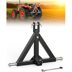 جهاز استقبال وصلة ربط المقطورة ذو 3 نقاط، ملحق وصلة قطر 2 بوصة للجرارات من الفئة 1، قضيب سحب محرك جرار عالي التحمل متوافق مع BX، كوبوتا، جون ديري، نورتراك، كيوتي، يانمار in Kuwait