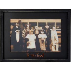 Spirit Halloween Trick 'r Treat Bus Framed Picture