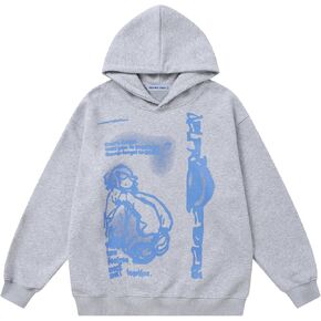 Aelfric Eden Women's Hoodies Y2k Long Sleeve Oversized Sweatshirt Trendy Preppy Clothes