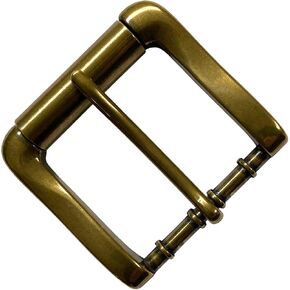 Classic Single Prong Replacement Roller Belt Buckle, Fits 1-1/2" wide