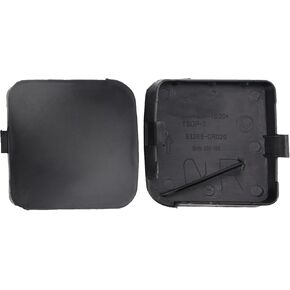 MOTOALL 2pc Tow Hook Eye Cover Front Bumper Left & Right Cap for Toyota RAV4 2009-2012