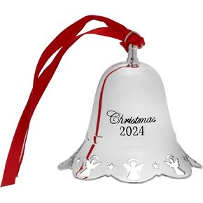 Towle 2024 حلية الجرس المثقوب المطلية بالفضة، الإصدار 45