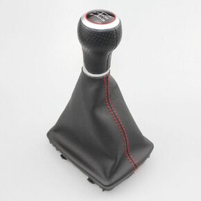 MACHSWON 5 Speed ​​Car MT Gear Shift Knob, Lever Gaiter Boot