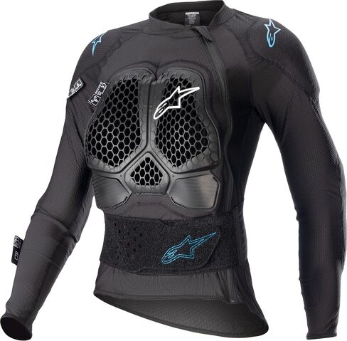 Alpinestars 6516823-1079-M: Stella Bionic Action V2 Protection Jacket Blk/Cyan Md in Saudi Arabia