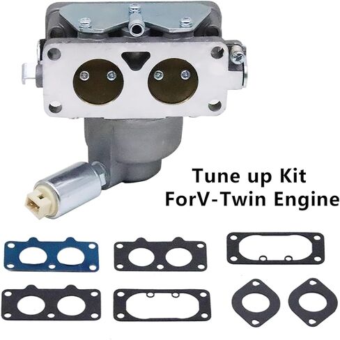 مكربن ​​791230، متوافق مع المكربن ​​بريجز ستراتون 407777 20-25 HP محرك V-Twin، 499804، 699709 مجموعة المكربن ​​لجون ديري MIA10632 LA150 LA145 LA130 L120 مع فلتر هواء جزازة العشب in Kuwait