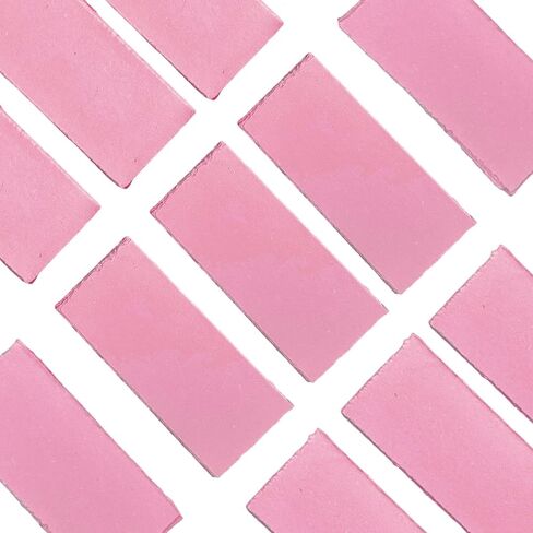Deckle Papers® Blank Wedding Invitation Card Stock, Baby Shower Card Stock Handmade Cotton Paper, Wedding Paper, Calligraphy Paper, Rag Paper 150gsm Blank Card Stock -3x9" (Pack of 100) (Pink) in Saudi Arabia