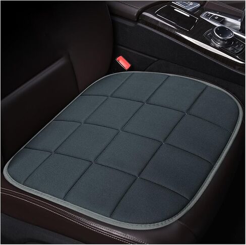 BELOMI 2PCS Car Seat Cover, Breathable Vehicle Front Seat Bottom Cushion Protector Pad, Anti-Slip Comfortable Ventilated Auto Mat Accessories Universal for Truck, RV and More（Gray） in Saudi Arabia