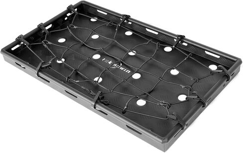 Rear Trunk Cargo Rack Basket Tray Interior Storage Luggage Carrier Compatible with 2018-2024 Jeep Wrangler JL 4-Door Hardtop & Sky One-Touch Power Top in Saudi Arabia