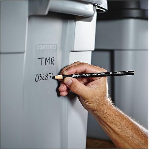Sharpie Peel-Off China Marker Grease Pencils, Black, Box of 12 in Kuwait