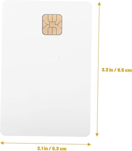 Ciieeo 8pcs labels tag Ic Cards Blank Ic Card Chip Cards Card For Hotel Blank Credit Cards With Chip Blank Cards With Chip Blank Intelligent Card Ic Chip business card pvc white coin in Saudi Arabia