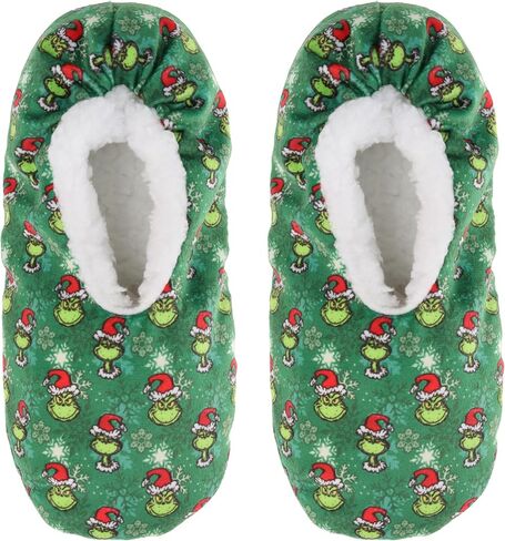 The Grinch, Sock Slippers for Kids, Fleece Lining and Stipple Sole in Saudi Arabia