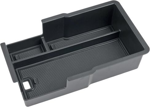2025 Chevy Equinox Center Console Organizer for Chevy Equinox (LT/RS/ACTIV), Durable ABS Plastic&Anti-slip Rubber 2025 Equinox Armrest Tray Insert 2024 Chevy Equinox Accessories with Black Mats in Saudi Arabia