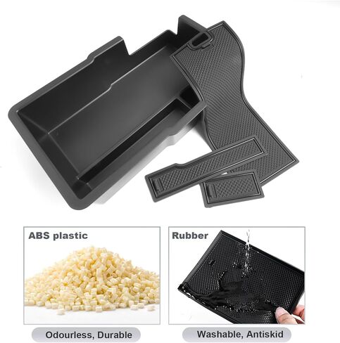 2025 Chevy Equinox Center Console Organizer for 2025+ Chevrolet Equinox (LT/ACTIV/RS) Console Tray 2025 Chevy Equinox Accessories Armrest Secondary Storage Box with Coins Holder in Kuwait