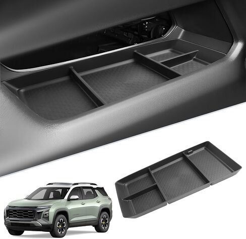 2025 Chevy Equinox Center Console Organizer for 2025+ Chevrolet Equinox (LT/ACTIV/RS) Console Tray 2025 Chevy Equinox Accessories Armrest Secondary Storage Box with Coins Holder in Kuwait
