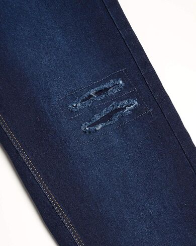Real Love Girls? Jeggings ? Super Stretch Denim Pull-On Skinny Jeans Leggings (7-16), Light Denim, Size 5 in Saudi Arabia