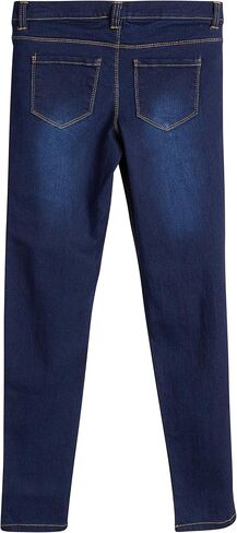 Real Love Girls? Jeggings ? Super Stretch Denim Pull-On Skinny Jeans Leggings (7-16), Light Denim, Size 5 in Saudi Arabia