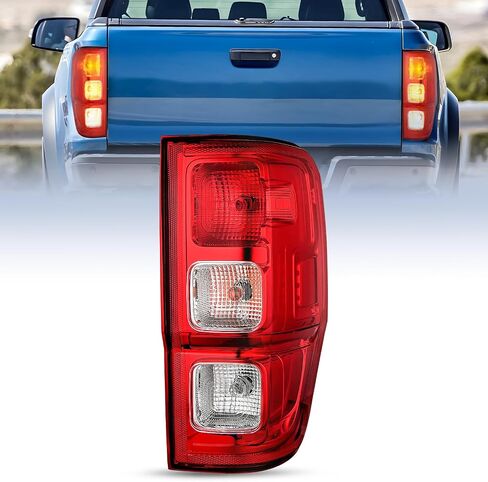 Nilight Taillight Assembly Compatible with Ford Ranger XL 2019 2020 2021 2022 2023 Rear Lamp Replacement OE Style with LED and halogen bulbs Passenger Side in Saudi Arabia