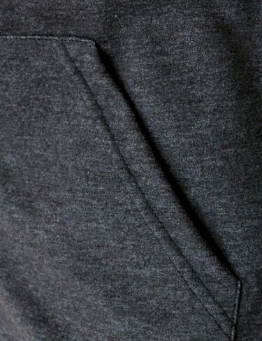 Men's Raglan Long Sleeve Fleece Casuall Full-Zip Up Hoodie Jacket in Saudi Arabia