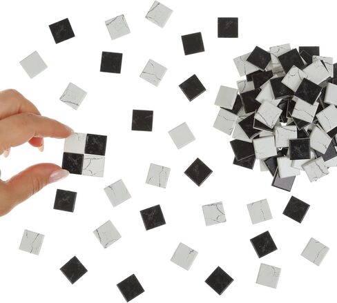 150 pcs, Dollhouse Flooring, 1:12 Scale Doll House Tiles, Miniature Checkerboard Floor, REDUCIO! in Kuwait