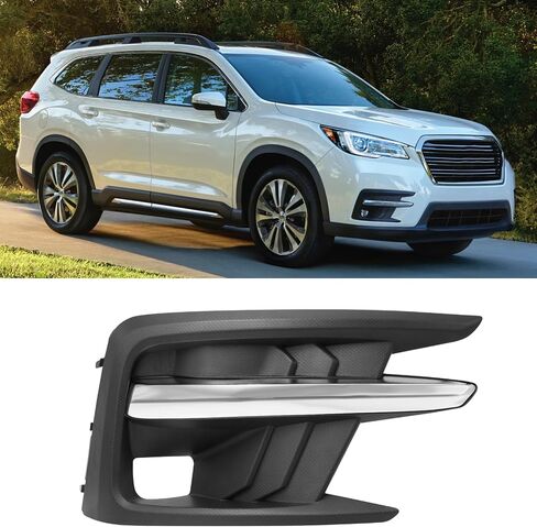 TTCR-II متوافق مع 2019-2022 Subaru Ascent غطاء ضوء الضباب الأمامي، لـ 2019-2022 Subaru Ascent Fog Lamp Bezel Crome Trim Left Side Side استبدال SU1038134 57731XC09A in Kuwait