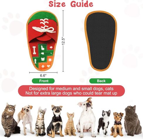 حصيرة سنفل للحيوانات الأليفة للكلاب، حصيرة إطعام قطيفة على شكل جزرة محشوة، حصيرة تغذية للحيوانات الأليفة لإثراء التدريب على الشم والأكل البطيء، تخفيف التوتر، ألعاب ألغاز للكلاب الصغيرة والمتوسطة مع 8 جزرات in Kuwait