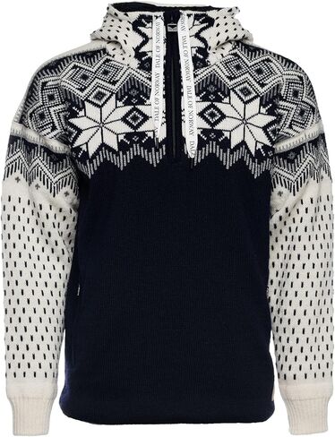 سترة بغطاء للرأس للرجال من Dale of النرويج فيجارد مقاومة للطقس - سترات بغطاء للرأس من الصوف النرويجي بسحاب ومقاوم للماء ومضادة للرياح للرجال in Kuwait