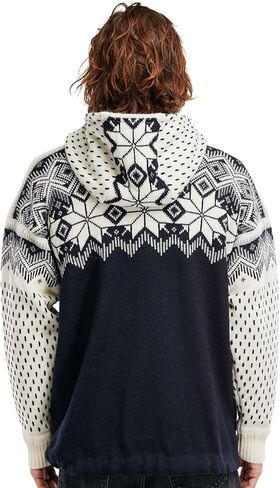 سترة بغطاء للرأس للرجال من Dale of النرويج فيجارد مقاومة للطقس - سترات بغطاء للرأس من الصوف النرويجي بسحاب ومقاوم للماء ومضادة للرياح للرجال in Kuwait