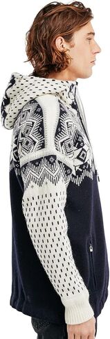 سترة بغطاء للرأس للرجال من Dale of النرويج فيجارد مقاومة للطقس - سترات بغطاء للرأس من الصوف النرويجي بسحاب ومقاوم للماء ومضادة للرياح للرجال in Kuwait