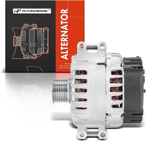 A-Premium Alternator Compatible with BMW E71 X6 2008-2010, 740i 2011-2015, 740Li 2011-2015, L6 3.0L, 12V 230Amp CW 8-Groove Pulley, Replace# TG23C018, 12317573754 in Saudi Arabia