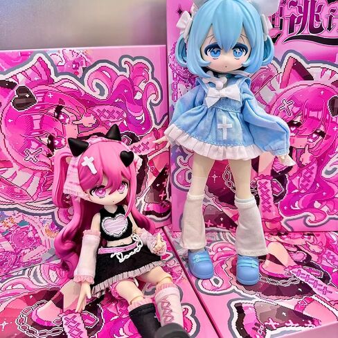 1/12 BJD Dolls Blind Box,Kawaii BJD Dolls Ten Thousand Escape Plan Series 1/12 Ball Jointed Doll Collectable Action Figure for Girls Birthday Party Gift Toys in Saudi Arabia