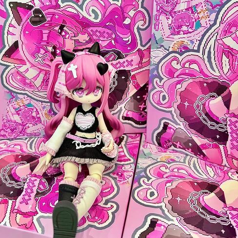 1/12 BJD Dolls Blind Box,Kawaii BJD Dolls Ten Thousand Escape Plan Series 1/12 Ball Jointed Doll Collectable Action Figure for Girls Birthday Party Gift Toys in Saudi Arabia