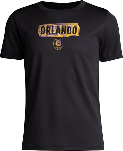 تيشيرت Orlando City Sc للأولاد بأكمام قصيرة قبل المباراة من أديداس in Saudi Arabia
