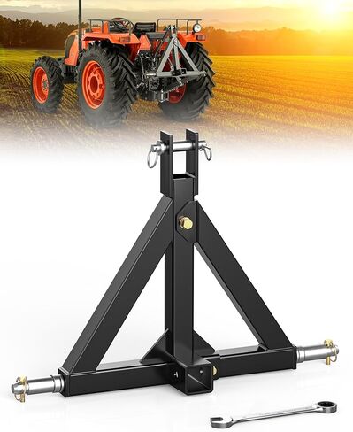 جهاز استقبال وصلة ربط المقطورة ذو 3 نقاط، ملحق وصلة قطر 2 بوصة للجرارات من الفئة 1، قضيب سحب محرك جرار عالي التحمل متوافق مع BX، كوبوتا، جون ديري، نورتراك، كيوتي، يانمار in Kuwait