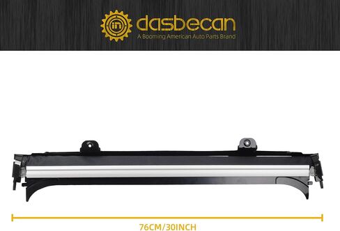 Dasbecan Black Assembly Panoramic Sunroof Sun Shade Corn Curtain Cover Compatible with VW Jetta Golf Tiguan Sharan Audi Q5 2008-2017 Replaces# 1K9877307B in Saudi Arabia