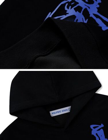 Aelfric Eden Women's Hoodies Y2k Long Sleeve Oversized Sweatshirt Trendy Preppy Clothes in Saudi Arabia