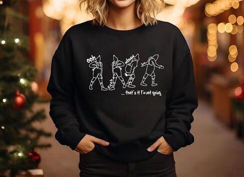 Christmas Sweatshirts for Women Cute Christmas Tree Graphic Sweatshirt Merry Christmas Shirts Xmas Holiday Pullover Tops in Kuwait