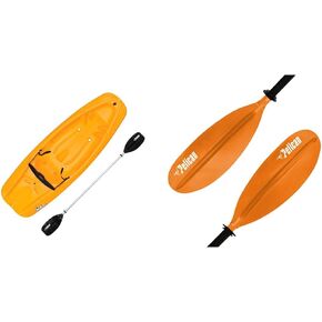 Pelican Solo 6 Feet Sit-on-top Youth Kayak - Pelican Kids Kayak - Perfect for Kids Comes with Kayak Accessories
