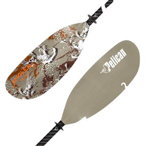The Catch Kayak Paddle|Adjustable Fiberglass Shaft with Nylon Blades|Lightweight, Adjustable| Perfect for Kayak Fishing, 98.5 inch (250cm) - Arctic Blue - PS1973-00