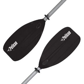 Pelican Boats - Junior Kid Kayak Paddle – PS1150 - Youth 2 Piece Aluminum & Polypropylene Ribbed Blade – 72 in